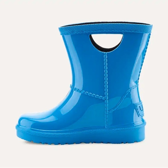 UGG TODDLER RAHJEE RAIN BOOT - BLUE MULTI SIZES (NEW WITH TAGS) - Picture 1 of 6